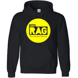 Personalised Raise And Give Hoodie with Custom text on front design
